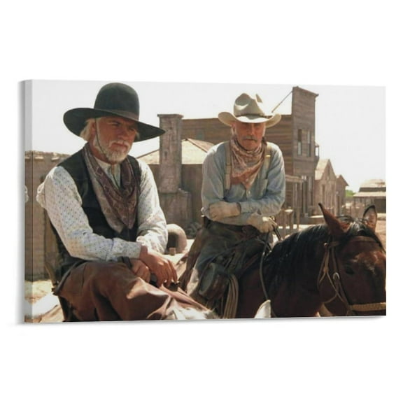Lonesome Dove Western Movie Cover Poster  Gift Wall Decor Painting Poster Canvas Art Poster