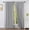 Back Tab&rod Pocket | Greyish White, variant on Blackout Curtains 96 Inch Length 2 Panels Set, Black Out Curtains for Living Room Bedroom, Thermal Insulated Rod Pocket Room Darkening Drapes for Windows Home Decor(52W × 96L inch, Black)