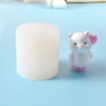 thumbnail image 3 of Silicone 3D Bear Animal Mold Candle Soap Plaster Crafts Handmade Making Mould, 3 of 7