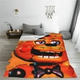 thumbnail image 2 of Lsque Five Nights At Freddy'S Pattern Fuzzy Fleece Throw Blanket Extra Large,Super Soft,Fluffy and Warm Blankets for Couch,Bed,All Season Use (60"x50"), 2 of 7