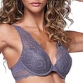 thumbnail image 3 of Brasier Ilusión para Dama, con Delicado Encaje Gris Talla 36B, 3 of 5