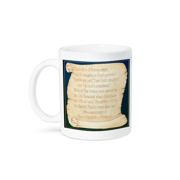 3dRose, Elizabeth The Meaning, 11oz Mug