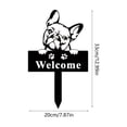 thumbnail image 3 of SPOORYYO Outdoor Metal Garden Stake Decor, Yard Stake Ornament for Courtyard Decoration and Landscaping, 3 of 6