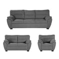 thumbnail image 1 of Sala Monza DICASA 3 Piezas Gris (Sofa Love Sillon), 1 of 8
