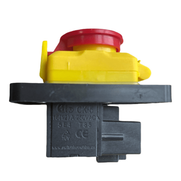 CK5 AC250V 4-Pin Start Stop No Volt Release Push Button Switch Common to Woodshop and Metalwork Machines