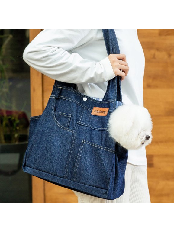 Pet Dog Sling Carrier - Small Dog Carrier - Puppy Sling Bag Breathable - Your Furring Friend Hands Free Outdoor Travel Bag