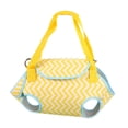 thumbnail image 4 of Bolsa de transporte para gatos, bolso de hombro para mascotas, bolso de mano Ola amarilla, 4 of 9