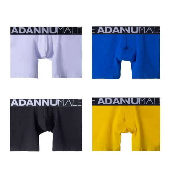 adannu Men's Seamless Underpants, Pack of 4