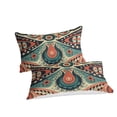 thumbnail image 3 of YJHDM 3D Bohemian Bedding Set Exotic Style Duvet Cover Pillowcases 2/3pcs for California King's Bed, 3 of 9