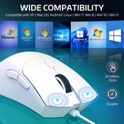 ATTACK SHARK R1 59g SUPERLIGHT Gaming Mouse, PixArt PAW3311 Gaming Sensor, BT/2.4G Wireless/Wired