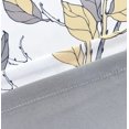 thumbnail image 6 of DriftAway Ryan Sketch Branch Leaves Blackout Grommet Lined Window Curtains 2 Panels, 52" x 36", Yellow Gray, 6 of 6