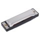 thumbnail image 2 of Armónica De Acero Inoxidable De 4,05x1,18x0,98 Pulgadas Para Cumpleaños, Regalo De Navidad, Armónica De 10 Agujeros, Para Principiantes Que Aprenden Músico Profesional ANGGREK 10 Holes Harmonica, 2 of 8