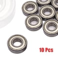 thumbnail image 3 of Unique Bargains 10 Pcs 6202Z 15 x 35 x 11mm Double Blindage Rainure Profonde Roulement à Billes Radial, 3 of 6