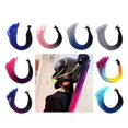 thumbnail image 1 of xinxixnxx 55cm Hair Pigtail Gradient Ponytail for Motorcycle Black Light Blue, 1 of 2