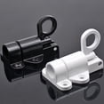 thumbnail image 4 of Kenally Hot Xd-Aluminium Legering Beveiliging Automatische Venster Gate Lock Voorjaar Bounce Deur Klink Black Silver Type10 NO10 Kenally TO000015-02B, 4 of 6