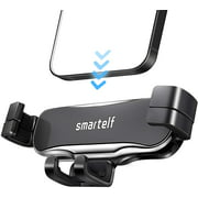 Car Phone Holder Mount, Gravity Phone Holder for Car Vent Upgraded Bright Alloy Material Auto Lock Hands Free Air Vent