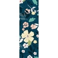 thumbnail image 3 of Allen, Candace 7x14 Black Modern Framed Museum Art Print Titled - Folksy Floral Scatter BLueandGrey, 3 of 5