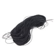 thumbnail image 2 of 100m Round Elastic Band Tag Rope DIY Bracelet Beading Cord Line Accessories Black, 2 of 14