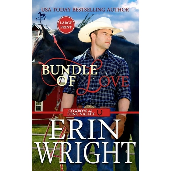 Cowboys of Long Valley Romance - Large P Bundle of Love: An Office Contemporary Western Romance (Large Print - Hardcover), Book 7, (Hardcover)