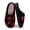 Black Strawberry, variant on BERANMEY Cute Animal Puppy Butterfly Dogs Slippers for Women Perfect Soft Plush Comfy Warm Slip-On Slippers fo Women Indoor Fluffy House Slippers for Women and Men Non-slip Fuzzy Flat Slides