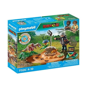 Playmobil #71526 Stegosaurus Nest with Egg Thief NEW!