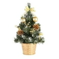 thumbnail image 1 of TIELUTT Mini Christmas Tree Christmas Decorations Festive Tabletop Pendants Mailbox Ornament and Christmas Bulbs Complete Ornament Set Small Ornament Set Snowflake Christmas Ornament, 1 of 6