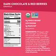 thumbnail image 4 of Love Crunch Organic Dark Chocolate & Red Berries Granola, 11.5 oz, Non-GMO-2pk, With Olive Green Bowl By ValueNest, 4 of 7