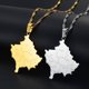 thumbnail image 4 of Nuevo modelo de collar con colgante de Kosovo para mujer y hombre, joyería de acero inoxidable, joyería Kosovo 316601B, 4 of 4