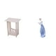thumbnail image 1 of Mesilla de noche,Mesa auxiliar,mesa de centro,mesa esquinera,mesilla de noche,Figura de escritorio,Estatua de niña linda para escritorio,adorno nórdico moderno,Figura de niña en la, 1 of 8