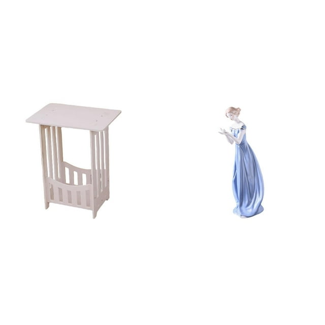 Mesilla de noche,Mesa auxiliar,mesa de centro,mesa esquinera,mesilla de noche,Figura de escritorio,Estatua de niña linda para escritorio,adorno nórdico moderno,Figura de niña en la