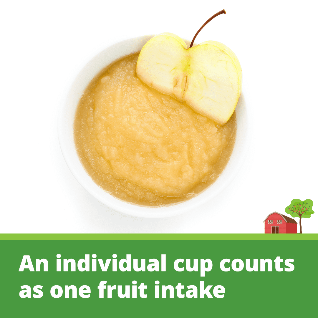 (4 pack) Musselman's Original Applesauce Cups, 4 oz, 6 Ct