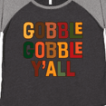 thumbnail image 4 of Inktastic Thanksgiving Gobble Gobble Y'all Women's Plus Size T-Shirt, 4 of 5