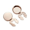 thumbnail image 5 of SIEYIO 1 Pair Brass Imitation Cuff Links Round Cuff Button Cover Cuff Links for Unisex, 5 of 11