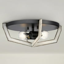 Luxury Modern Ceiling Light, Matte Black, UHP4561