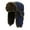 Dark Blue, variant on Men Women Trapper Hat Faux Fur Winter Ski Hat Thick Fleece Cold Weather Outdoor Warm Hat