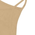 thumbnail image 5 of Lumtrix Cotton Linen Tank Tops For Women Loose Fit Spaghetti Strap Sleeveless Tops Summer Beach Gauze Shirts Plus Size Earthy Yellow S, 5 of 6