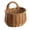 L, variant on LWVITH Wall Hanging Wicker Basket for Garden, Handwoven Rattan Storage for Kitchen, Hanging Fruit Vegetable Basket Wall Mounted, Natural Willow Wood Shelf, Farmhouse Wall Produce Holder, 12x8x6 Inch