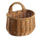 thumbnail image 2 of Hanging Wicker Basket Hand-Woven Wood Storage Basket Hanging Fruit Basket Storage Decorative Basket Fruit And Vegetable Storage For Garden Home, 2 of 6