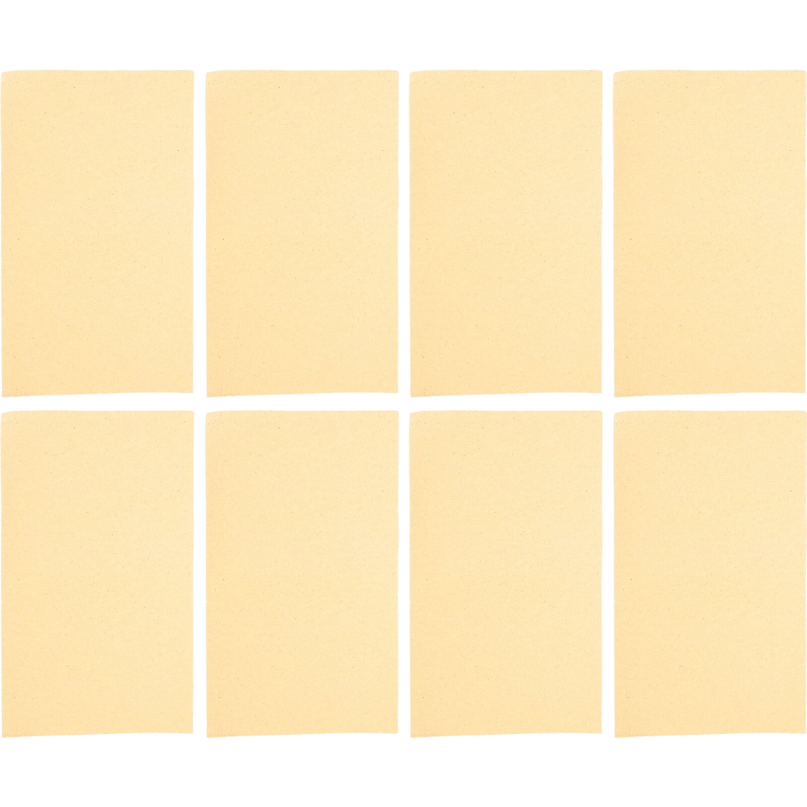 8pcs Bird Cage Liner Sandpapers Wear Resistant Bird Gravel Papers Parrot Cages Pads