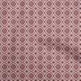 thumbnail image 1 of oneOone Cotton Flex Maroon Fabric Block Sewing Material Print Fabric By The Yard 40 Inch Wide, 1 of 1