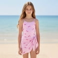 thumbnail image 4 of Two-Piece Girls Swimsuits Bikini Beach Bow Bathing Suit Girls Summer Clothes Girls Swimsuits Size 9-10 Years, 4 of 5