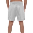 thumbnail image 2 of Aquaman Movie Black Manta Chibi Character Mens Lined Mesh Shorts, Silver, Large, 2 of 6