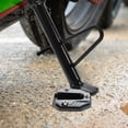 thumbnail image 1 of WHAMVOX motorcycle parking kickstand bracket Motorcycle Kickstand Pad Metal Titanium 1Set, 1 of 8