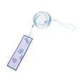 thumbnail image 4 of CIMAXIC Decorative Wind Chimes Asian Design Blue Paper 1Set Home Decoration, 4 of 8