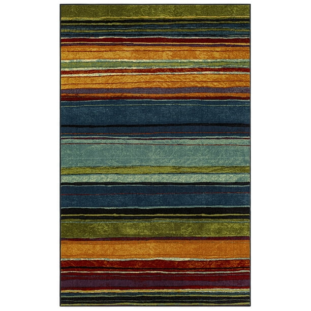Mohawk Home Printed Rainbow Area Rug, Multicolor, 5' x 8'