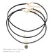thumbnail image 4 of 3pcs Moon Choker Women Star Moon Chokers Collar Chokers para niñas para niñas, 4 of 8
