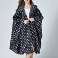 thumbnail image 2 of Poncho portátil para mujer, impermeable, ligero, para exteriores, con lunares Hugo Impermeable de mujer, 2 of 10