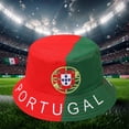 thumbnail image 2 of National Flag Print Bucket Hat for Fans Sports Team Merchandise Cap, 2 of 7
