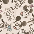 thumbnail image 4 of Mameluco Henley de gasa de algodón con diseño de Mickey Mouse, Goofy Donald Duck, para bebés recién nacidos, niños, de 6 a 9 meses, 4 of 5