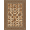 Brown Tan Cream, Pattern 4, variant on ODIKA 2'x3' Washable Accent Rug Waffle Decorative Distressed Vintage Border Symmetrical Tweed for Bedroom, Nursery, RV, Pet Friendly, Bedside Mat